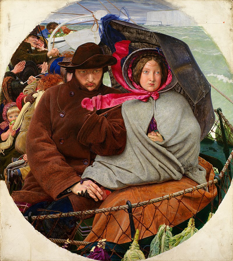 The Last of England, Ford Madox Brown