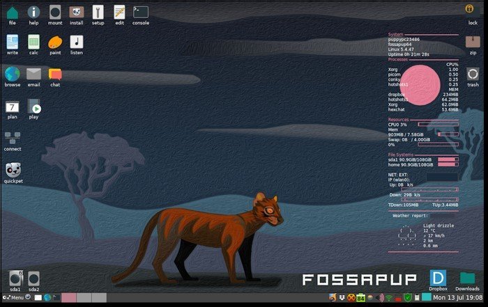 Вышел Puppy Linux 9.5, дистрибутив для устаревших и слабых ПК и ноутбуков - 1