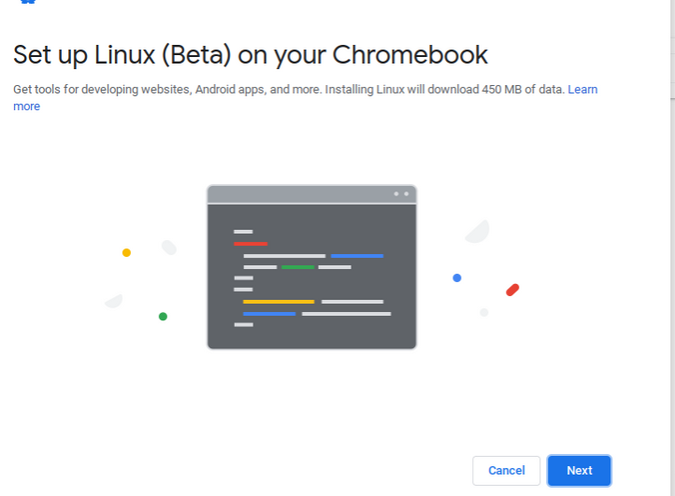 Запуск Linux-приложений на Chromebook - 6