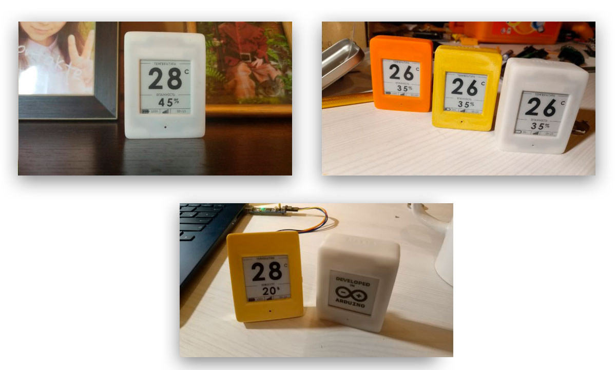 Беспроводной DIY датчик температуры и влажности с e-paper дисплеем - 7 Беспроводной DIY датчик температуры и влажности с e-paper дисплеем - 7