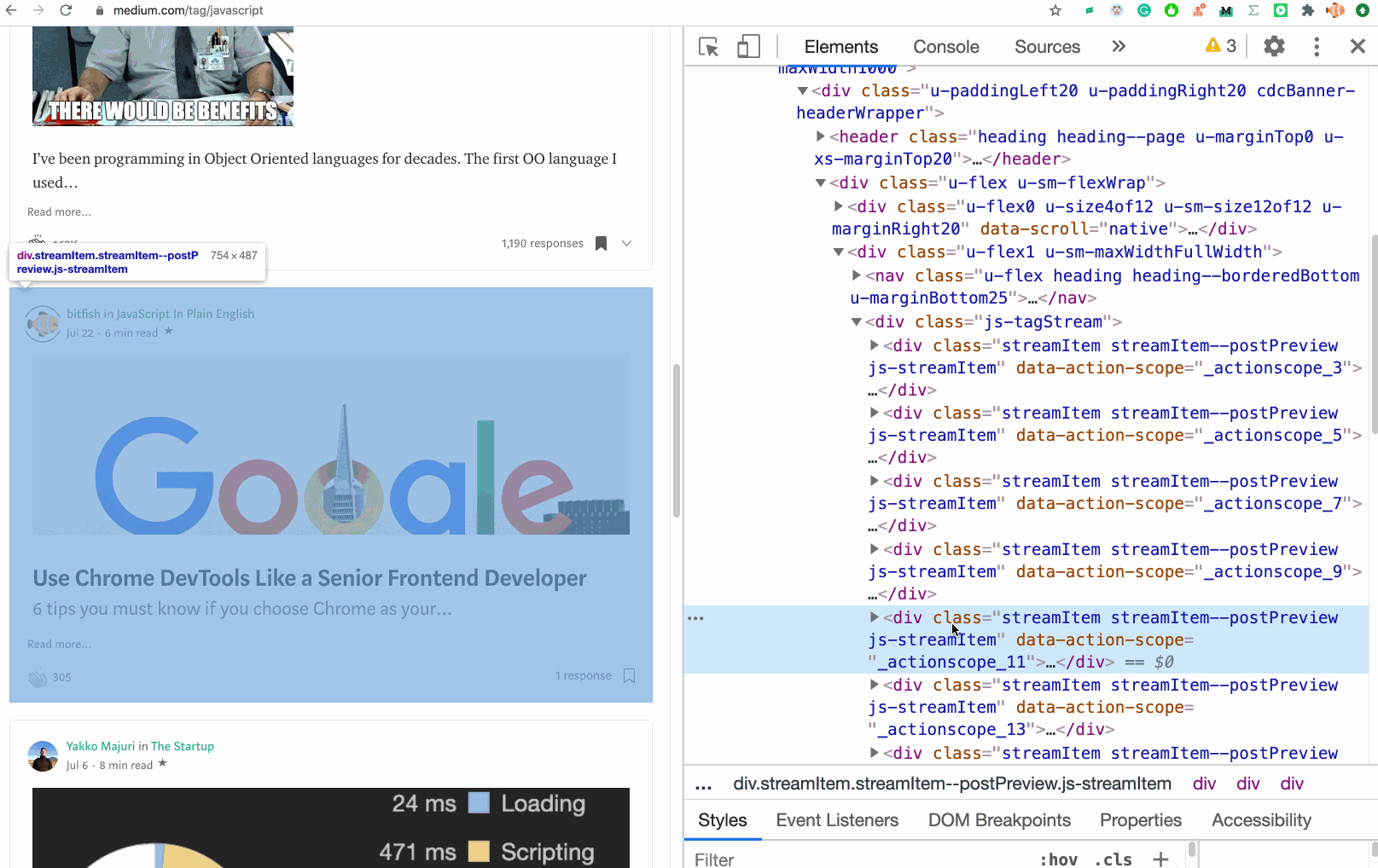 Используем Chrome DevTools профессионально - 22