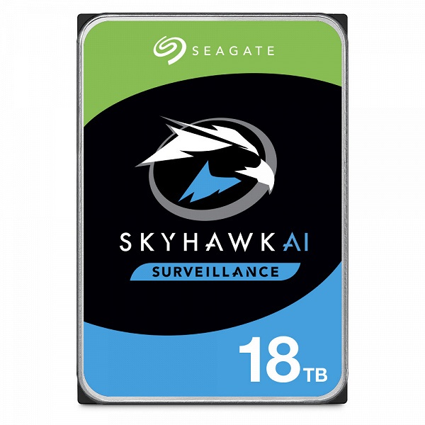 Seagate начинает отгрузку в товарных количествах жестких дисков SkyHawk AI объемом 18 ТБ - 1 Seagate начинает отгрузку в товарных количествах жестких дисков SkyHawk AI объемом 18 ТБ