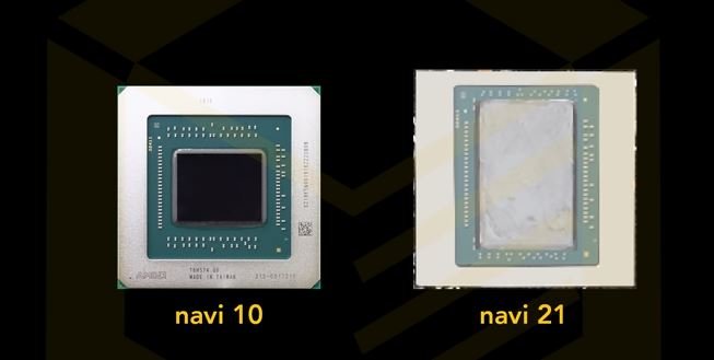 Так выглядит графический процессор AMD Radeon RX 6900 XT (Navi 21)
