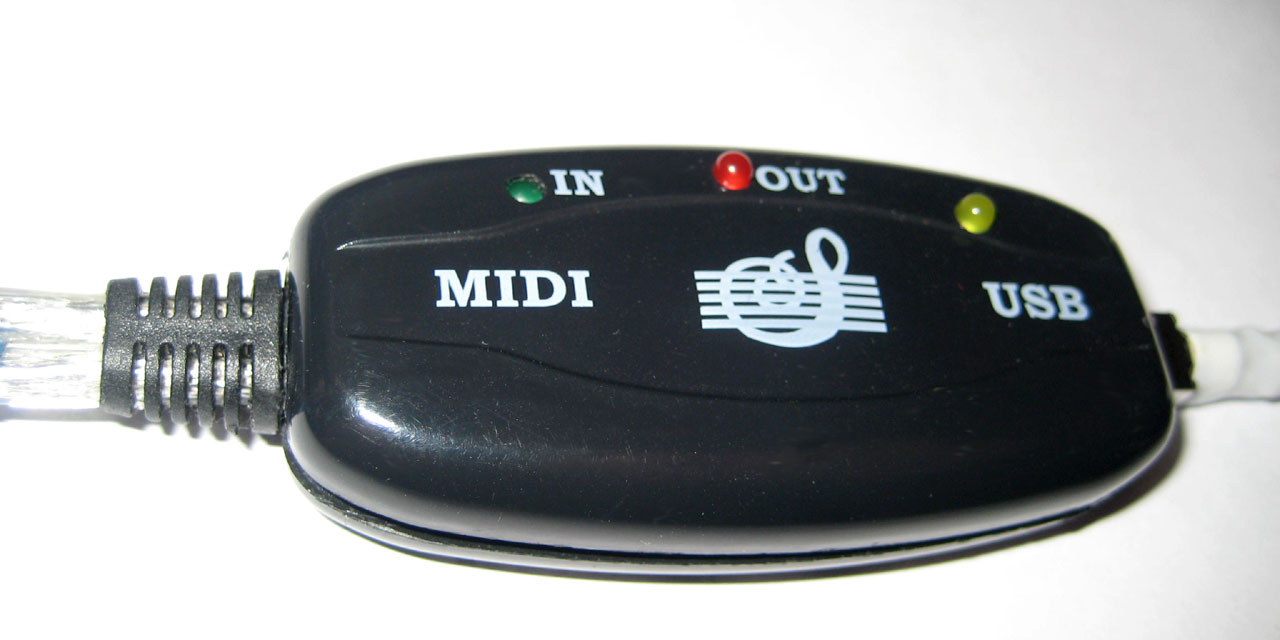 Российско-китайско-американский конвертер MIDI в USB.