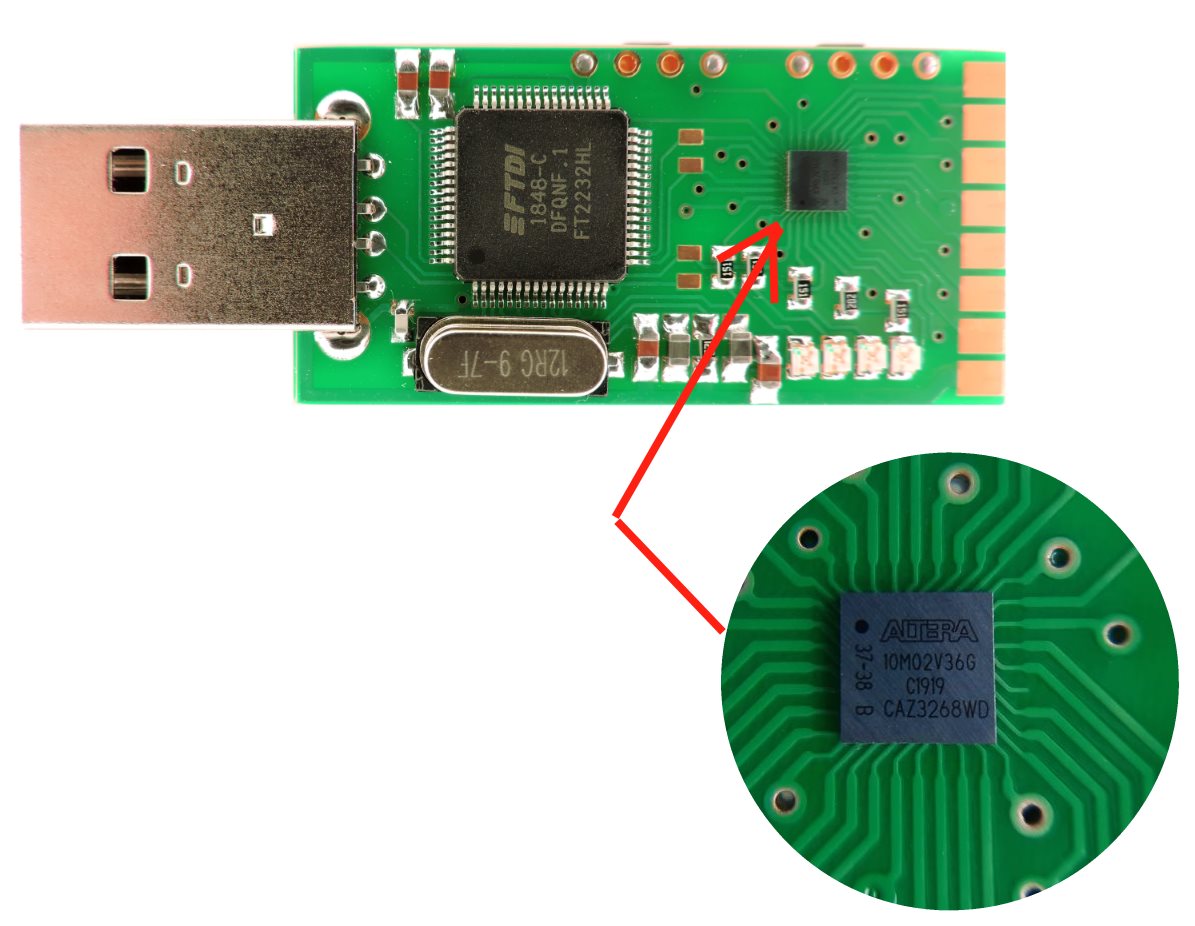 Процессор Forth J1 в FPGA плате M02mini - 2 image