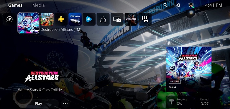 Sony наконец-то показала интерфейс PlayStation 5, причём весьма подробно - 1 Sony наконец-то показала интерфейс PlayStation 5, причём весьма подробно