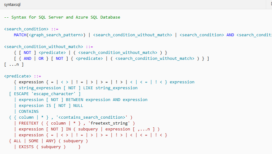 Дерево синтаксиса и альтернатива LINQ при взаимодействии с базами данных SQL - 7