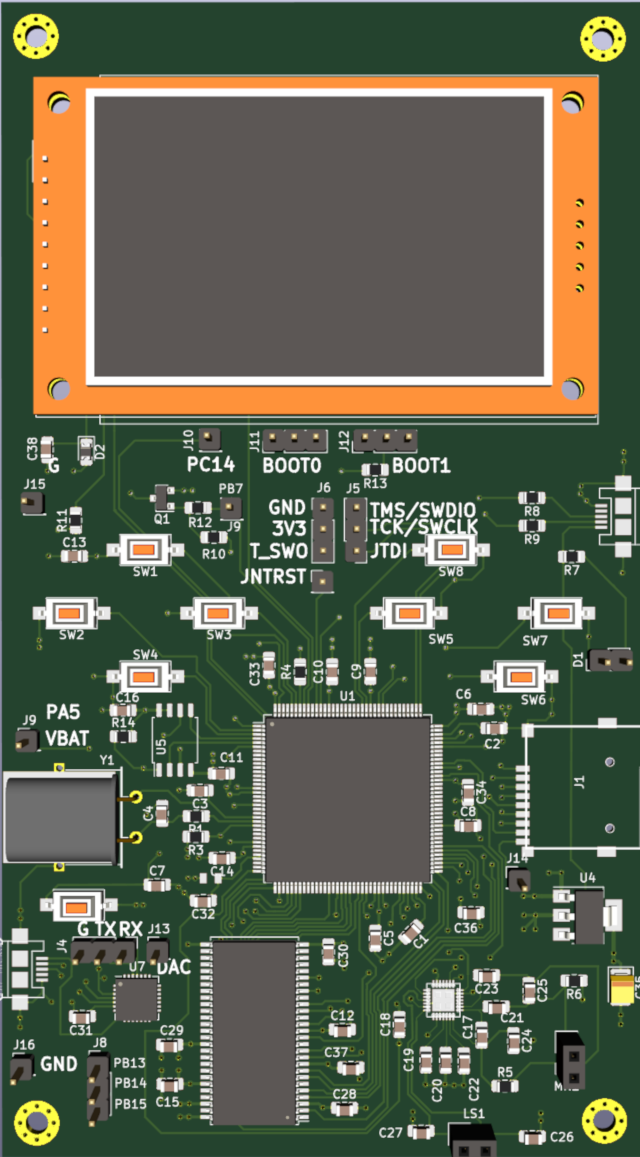 STM32 DoomBoy SDRAM ILI9341 - 1