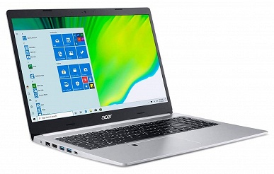 Ryzen 5000 уже в ноутбуках. Acer Aspire 5 A515 на Ryzen 7 5700U оценен в 780 евро