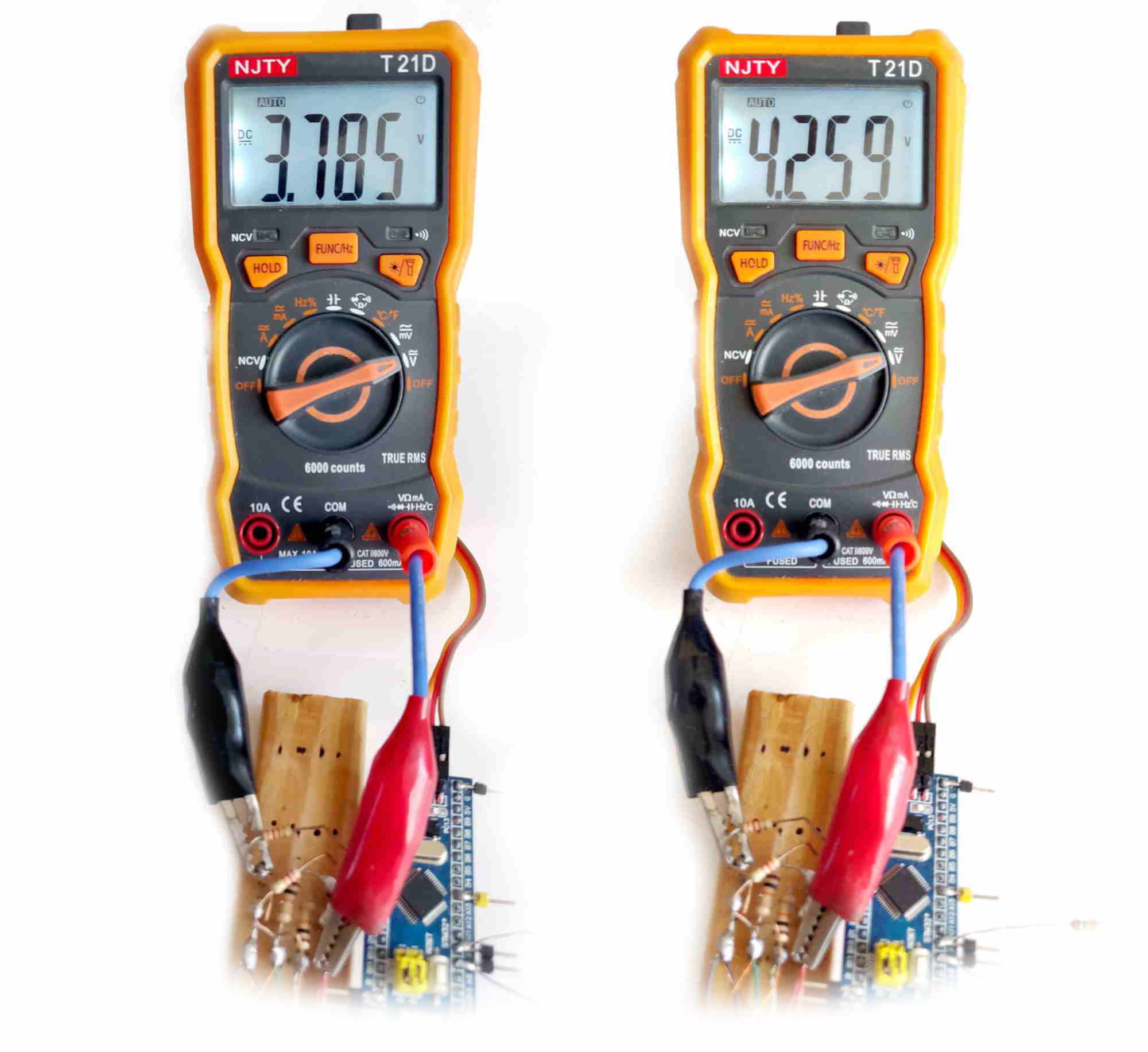 Как получить 9В-12В от зарядного с Quick Charge (на примере STM32) - 13