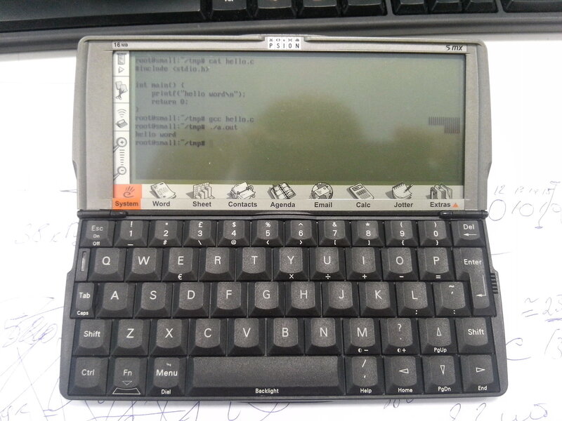 Psion 5mx и аппаратные развлечения с linux - 6