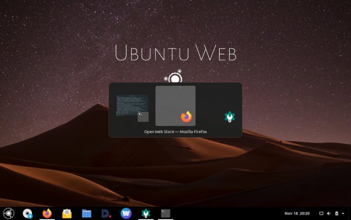 Ubuntu Web Remix — альтернатива Chrome OS c браузером Firefox вместо Google Chrome - 4