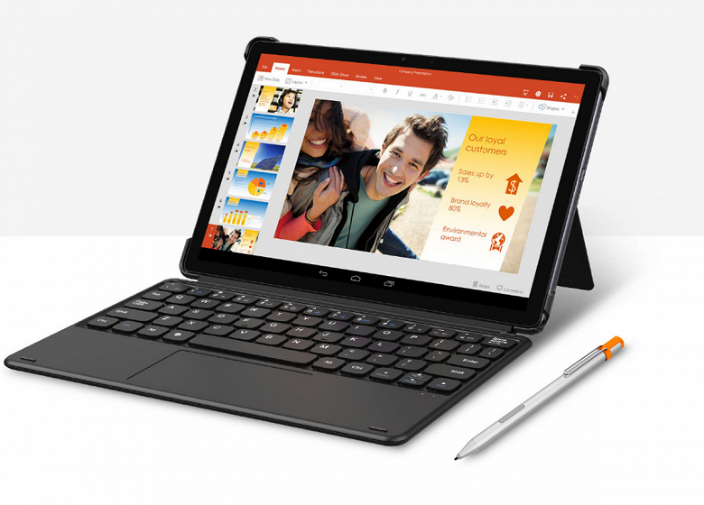 10 дюймов, GPS, Android 10, 4G, стилус и клавиатура. Представлен планшет 2-в-1 Chuwi SurPad