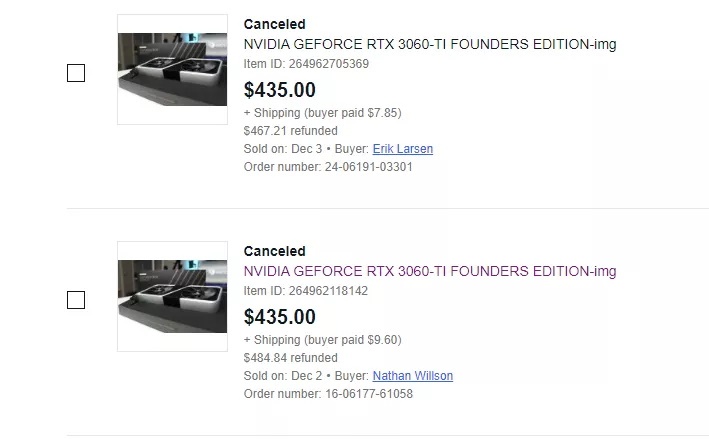 Скамеры против скальперов: как продавцы фотографий топовых видеокарт от Nvidia наказывают спекулянтов на eBay - 5