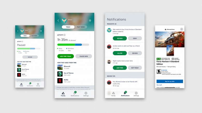 Microsoft дала родителям власть блокировки Xbox прямо со смартфона