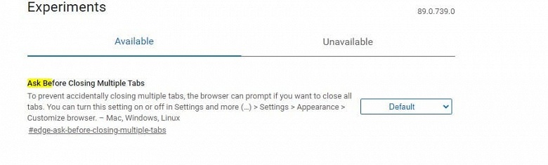 У Google Chrome такого нет: Microsoft Edge не даст случайно закрыть много вкладок - 2 У Google Chrome такого нет: Microsoft Edge не даст случайно закрыть много вкладок