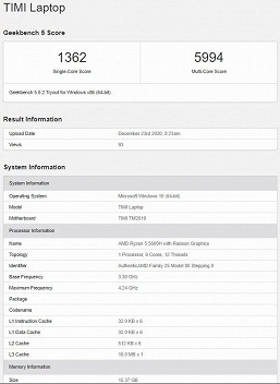 Xiaomi переводит ноутбуки Mi Notebook Pro на процессоры AMD Ryzen 5000 и Intel Tiger Lake-H