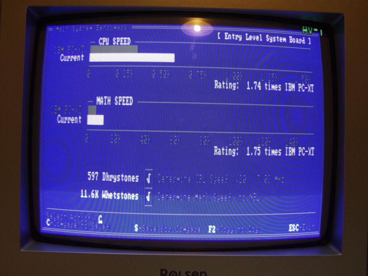 Итальянская IBM-PC Olivetti Prodest PC1 HD - 21