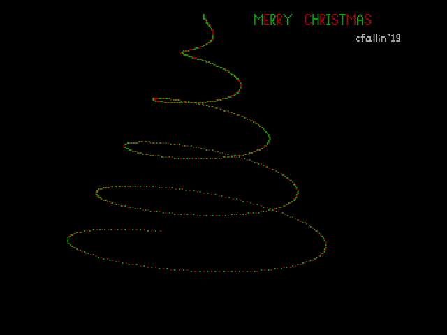 TreeOS. 16-битная рождественская демка в загрузочном секторе - 3