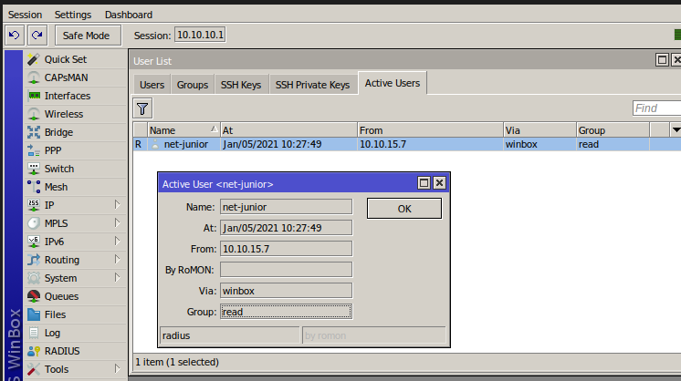 RADIUS — немного о Mikrotik, NPS и не только - 6