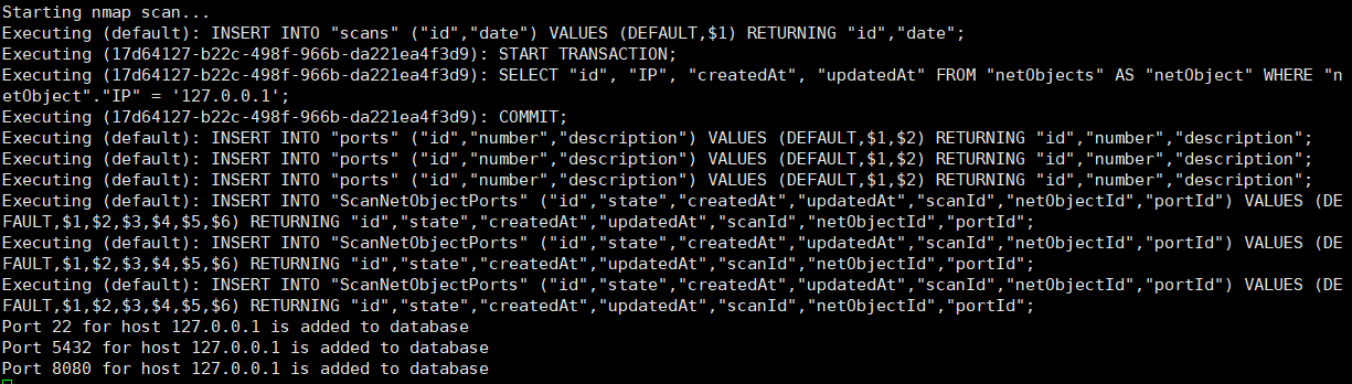 CRUD для NMAP’а: решение для мониторинга открытых портов на хостах - 5