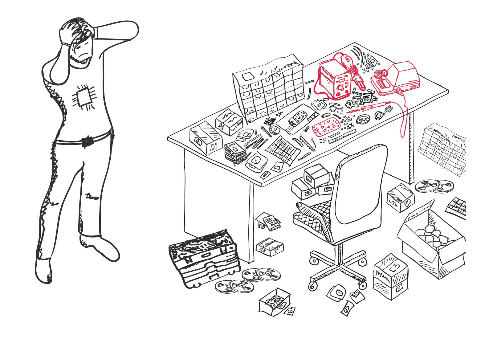 Как я собрал «умный» органайзер для электронных компонентов - 1 Как я собрал «умный» органайзер для электронных компонентов - 1