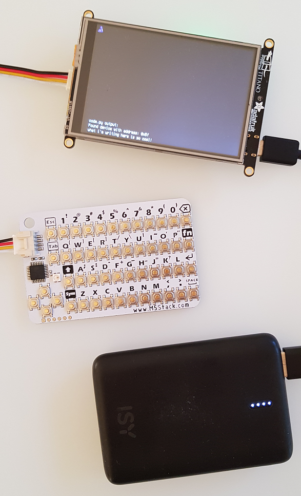 PortablePy: компьютер-раскладушка для MicroPython - 2