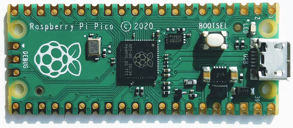 Raspberry Pi Pico на МК RP2040: начало и первые шаги. Что есть поесть за $4 - 2