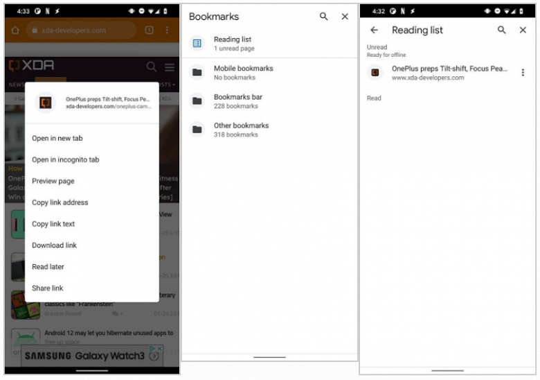 &laquo;Плюшка&raquo; Google Chrome для iOS с трёхлетним стажем пришла на Android. Страницы можно отложить &laquo;на потом&raquo;