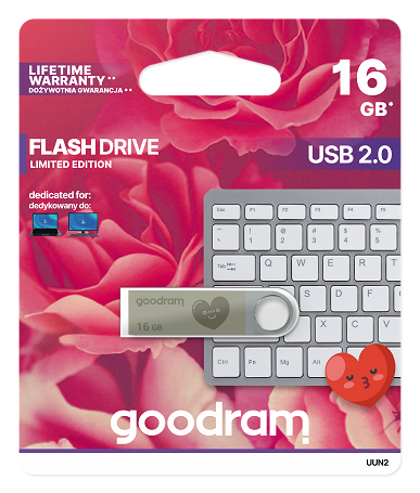 Владелец торговой марки Goodram считает флэшки с USB 2.0 хорошим подарком для влюбленных