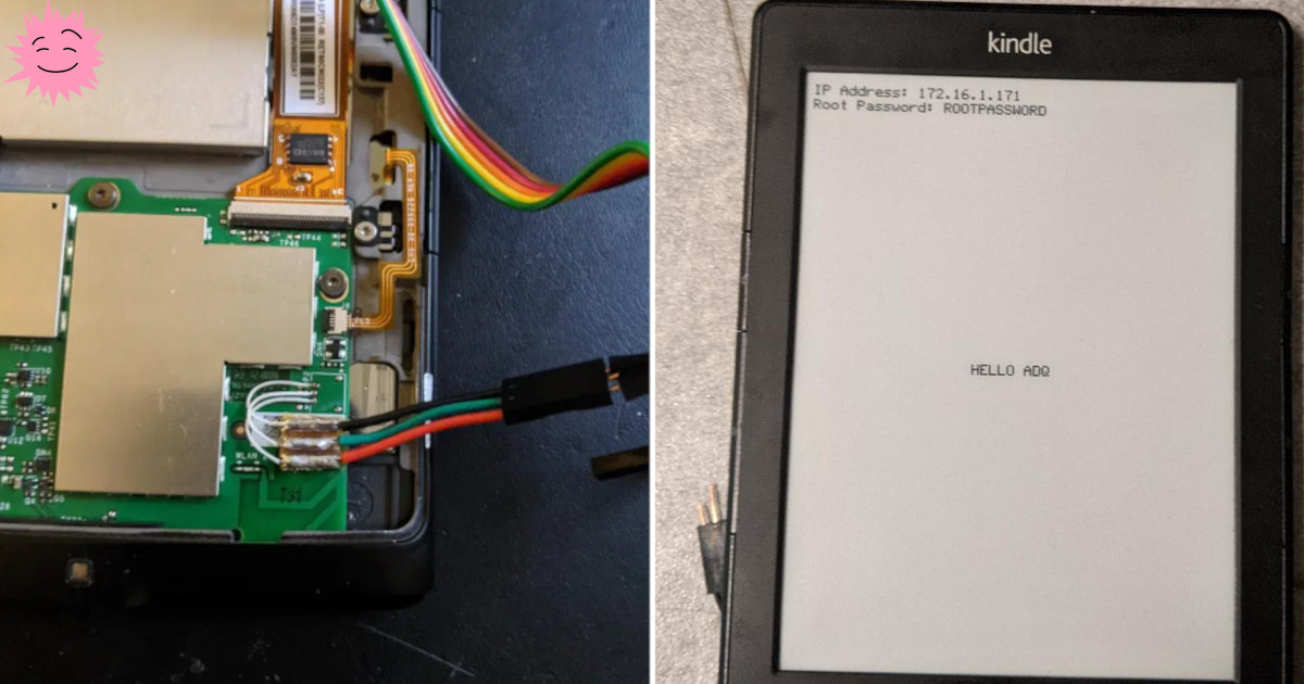 Превращаем старый Amazon Kindle в платформу разработки с e-ink - 1