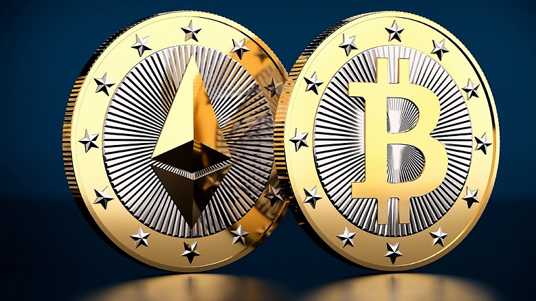 Bitcoin и Ethereum рекордно подорожали - 1 Bitcoin и Ethereum рекордно подорожали