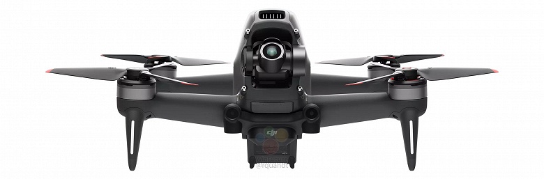 Скорость 54 км/ч, запись видео 4К с частотой 60 к/с и дальность полета 10 км. Опубликованы рендеры и характеристики дрона DJI FPV