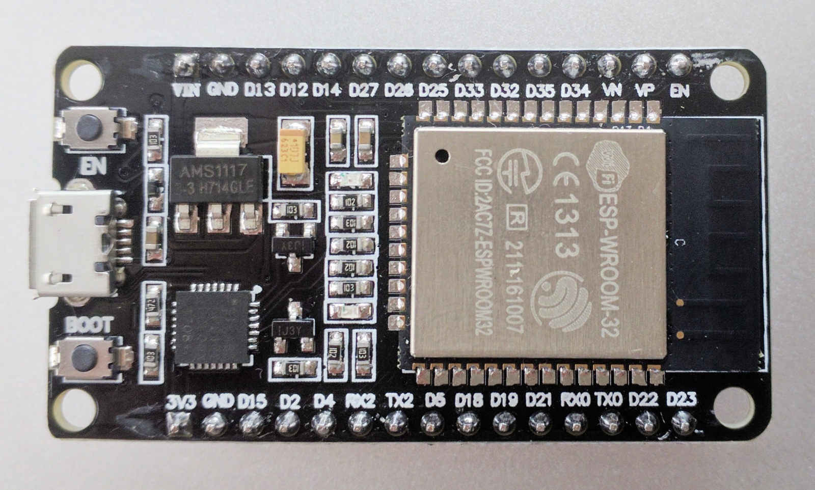 ESP32 WROOM DevKit v1 (30 контактов)