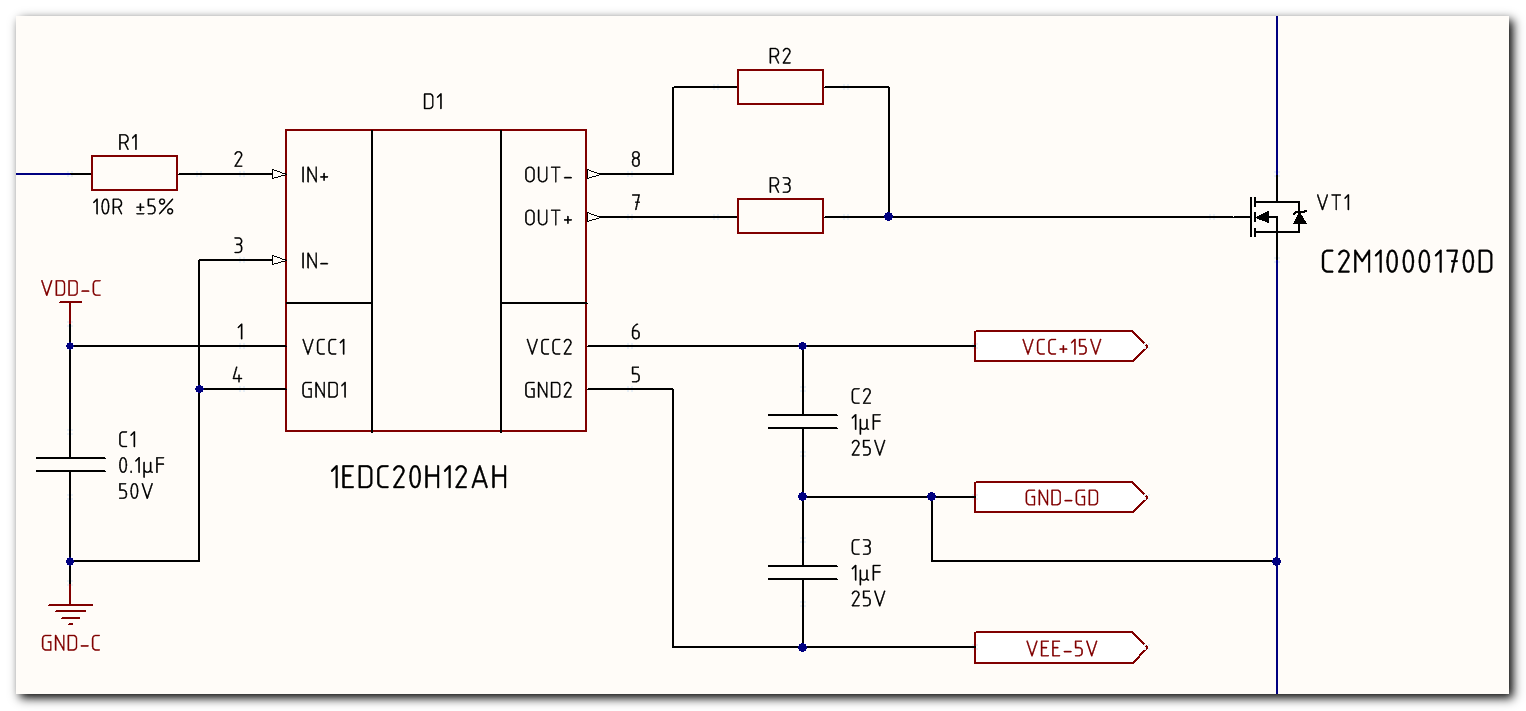 Эксперименты с карбидом кремния (SiC): замедление переключения SiC-MOSFET - 7