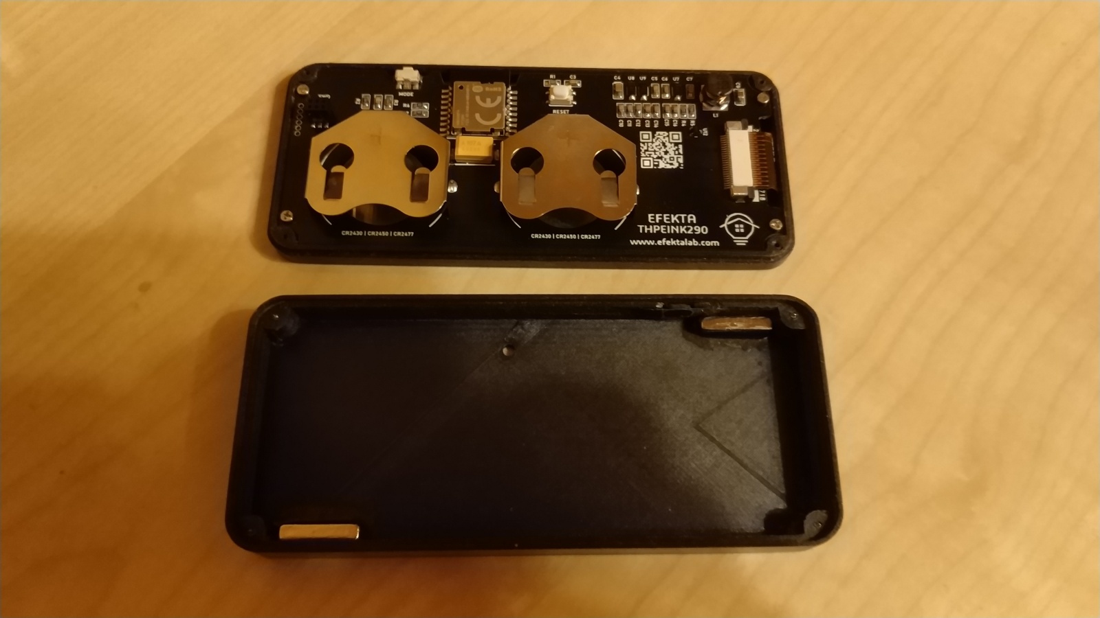 Беспроводная мини погодная станция с e-paper экраном на батарейках - 10 Беспроводная мини погодная станция с e-paper экраном на батарейках - 10