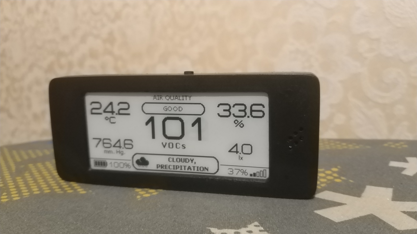 Беспроводная мини погодная станция с e-paper экраном на батарейках - 20 Беспроводная мини погодная станция с e-paper экраном на батарейках - 20