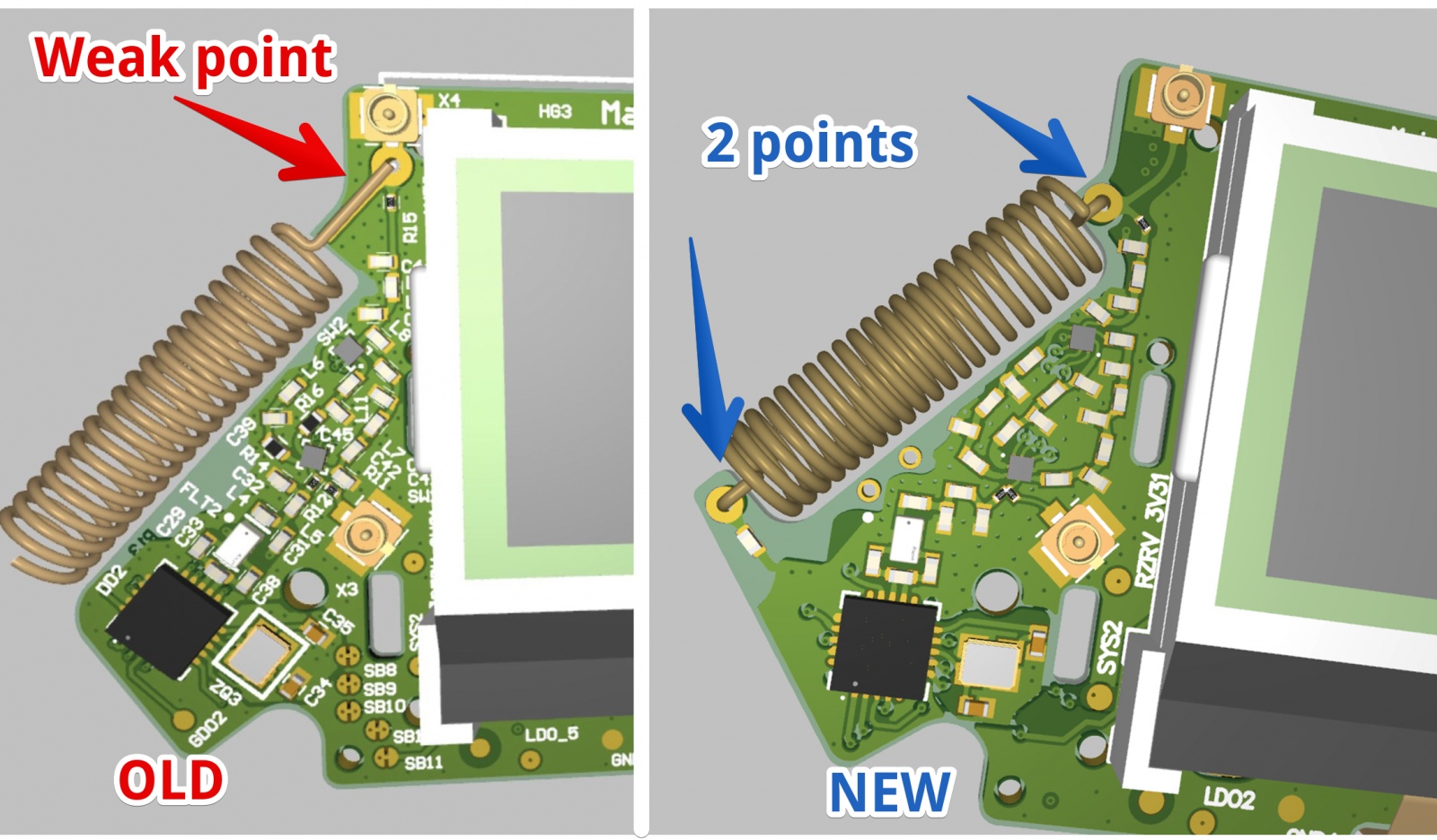 flipperzero new design sub1ghz antenna