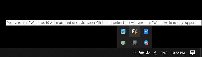 Microsoft предупреждает о конце жизни ещё одной версии Windows 10