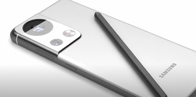 Примерно так может выглядеть Samsung Galaxy S22 Ultra. Смотрим на оригинальный концепт - 1 Примерно так может выглядеть Samsung Galaxy S22 Ultra. Смотрим на оригинальный концепт