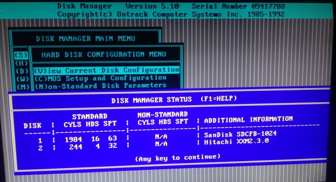 Ontrack Disk Manager