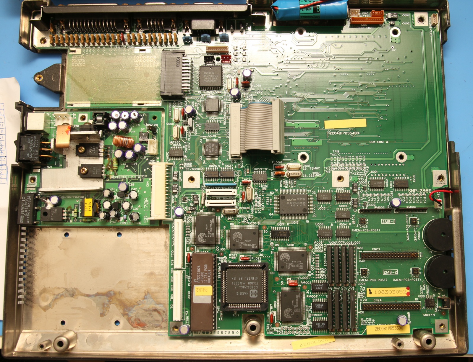 Реставрация ноутбука Commodore 286LT - 4