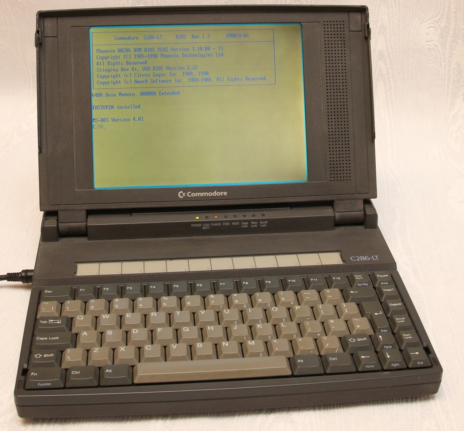 Реставрация ноутбука Commodore 286LT - 1