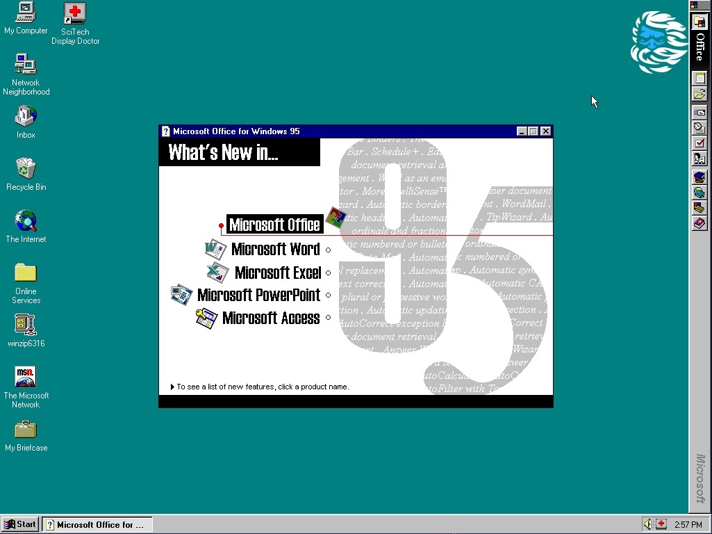 Windows 95 — как она выглядит сегодня? - 1 Windows 95 — как она выглядит сегодня? - 1
