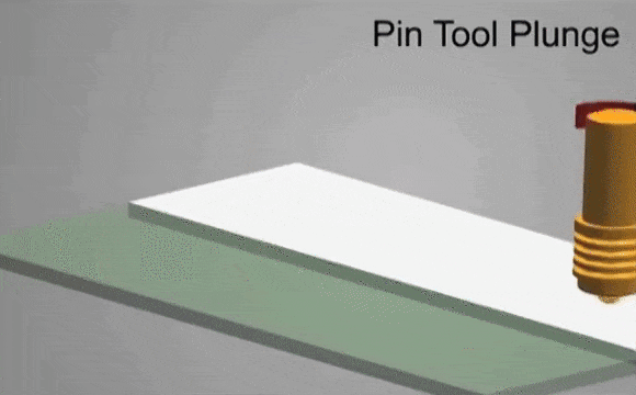 Принцип работы сварки трением с перемешиванием. Анимация NASA Принцип работы сварки трением с перемешиванием. Анимация NASA