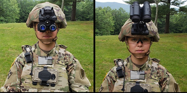 Армия США показала в деле новые приборы ночного видения - 2 Армия США показала в деле новые приборы ночного видения