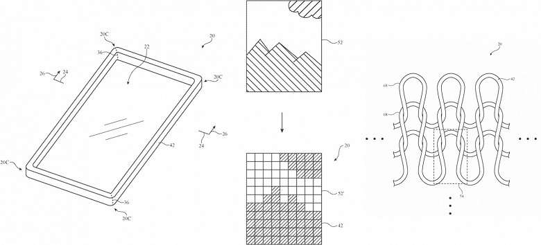Apple выдали патент на чехлы для электронных устройств из ткани, изготавливаемой на заказ по изображению, предоставленному пользователем