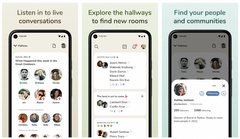 Официальное приложение Clubhouse для Android доступно в Google Play по приглашениям и пока только в США