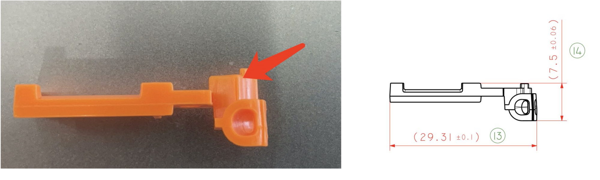 The part doesn’t match the drawing which leads to assembly failure