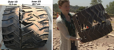 При необходимости марсоход Curiosity сможет отбросить часть колеса, чтобы двигаться дальше - 2 При необходимости марсоход Curiosity сможет отбросить часть колеса, чтобы двигаться дальше